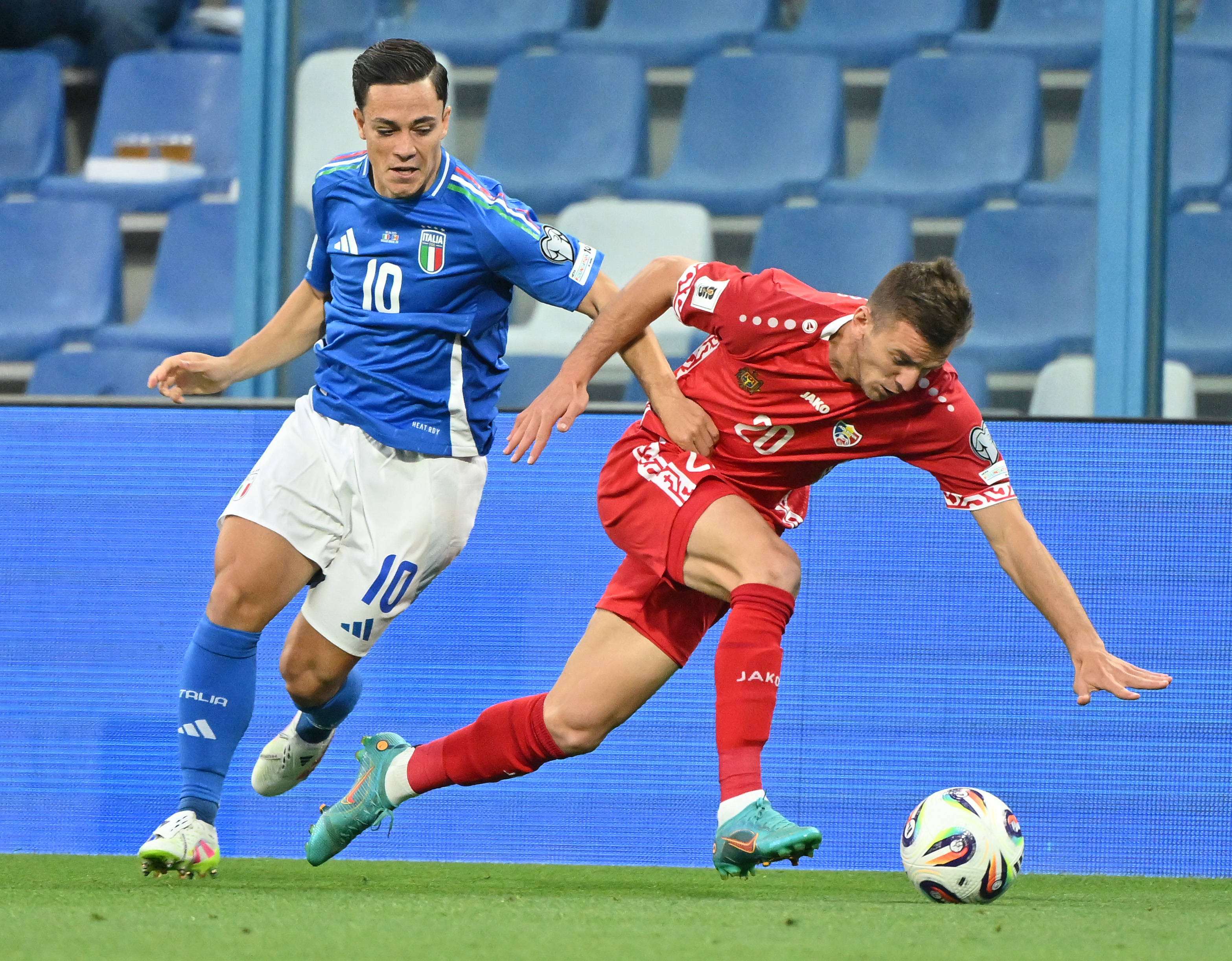 意大利队在欧锦赛预选赛中表现出色